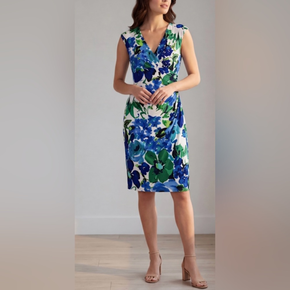 LAUREN RALPH LAUREN Floral Shift Dress Women’s Size 8